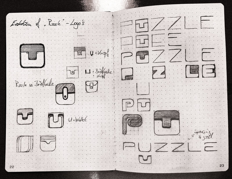 Logo sketches - first version