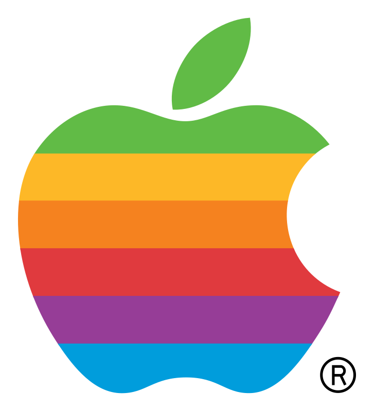 Streifen Logo von Apple aus dem Jahre 1978 | Quelle: wikipedia.org